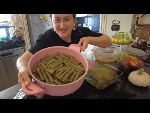 Видео: Турецкая сарма (долма). Готовлю из свежесобранных листьев