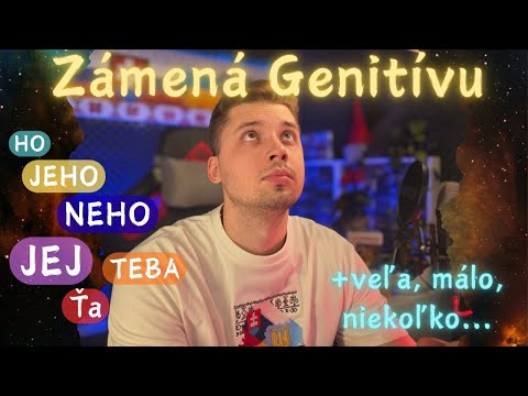 Видео: Genitív. Местоимения/Займенники/Pronominá (Родительный падеж)