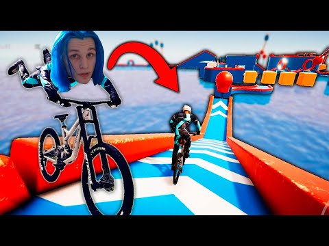 Видео: МТБ ПОЛОСА ПРЕПЯТСТВИЙ на велосипеде - Descenders MTB