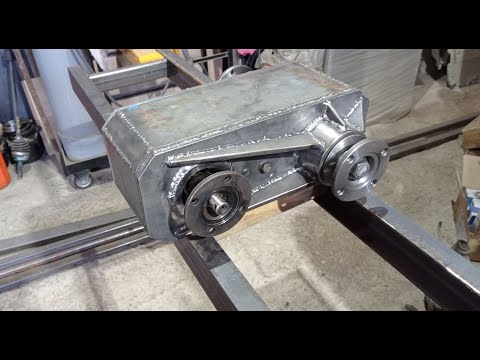 Видео: Самодельный квадроцикл 6х6 Медведь PRO. Раздатка версия 2!!! Рама, рычаги!