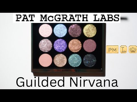Видео: Пэт Макграт Gilded Nirvana: Подробные образцы теней для век, два образа!