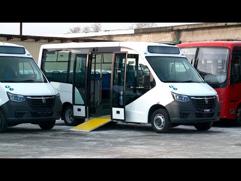 Видео: Обновление гаража пассажирских автобусов в Бийске ("Будни", 06.12.21г., Бийское телевидение)