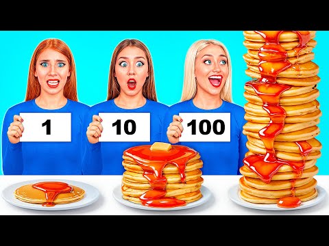 Видео: 100 Слоев Еды Челлендж | Удивительные Кулинарные Лайфхаки от Trend DO Challenge
