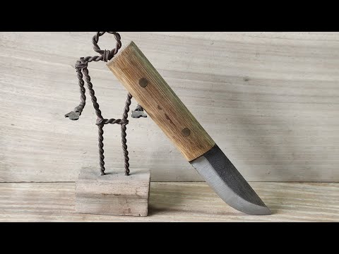 Видео: Нож из из напильника без ковки и закалки