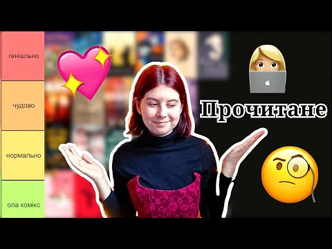 Видео: оцінюю прочитане за 4 місяці🫣📚