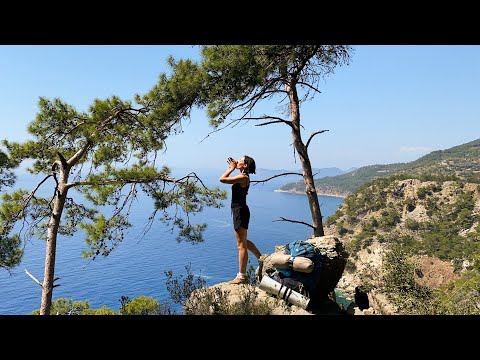 Видео: Одна на Ликийской Тропе