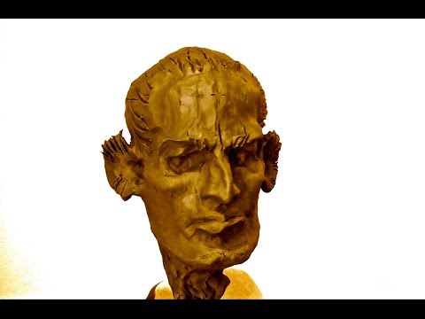 Видео: Уроки скульптуры и рисунка: лепка головы человека, часть 1. Набор массы. Схема головы