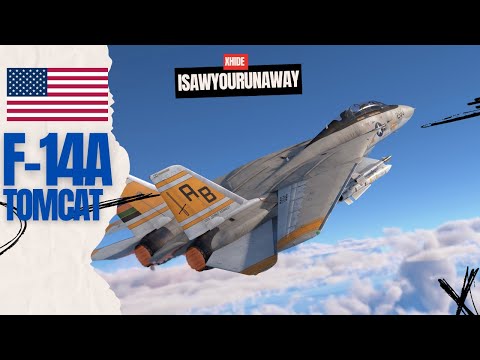 Видео: F-14A Tomcat - легенда в прямом эфире #warthunder