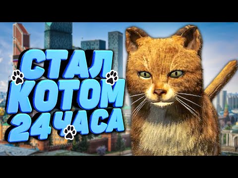 Видео: Я СТАЛ КОТОМ НА 24 ЧАСА В КРИМИНАЛЬНОЙ МОСКВЕ в GTA 5 RMRP