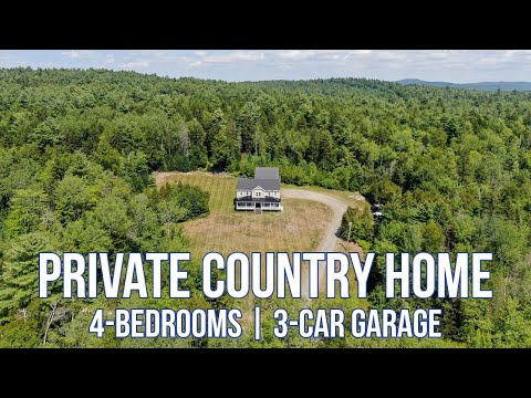 Видео: ЦЕНА СНИЖЕНА. Большой загородный дом недалеко от Бангора | Недвижимость в штате Мэн ПРОДАН