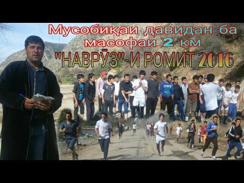 Видео: Пойга дар Наврӯзии Ромит 2016.