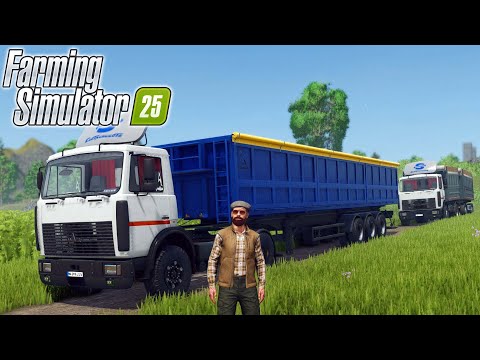 Видео: FS25! ОБЗОР НА НОВЫЙ МАЗ 5551A2 для Farming Simulator 25