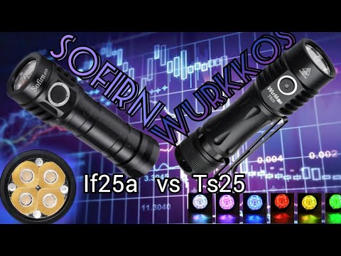 Видео: КАКОЙ ФОНАРЬ  КУПИТЬ  ??? WURKKOS  TS25  /SOFIRN  IF25A  /СРАВНЕНИЕ +ГРАФИКИ!