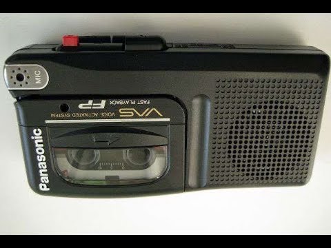 Видео: Обзор ретро диктофон  Panasonic RN-302