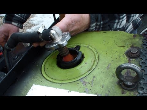 Видео: Водяная помпа для охлаждения минитрактора из мотоблока