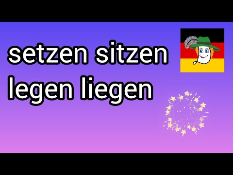 Видео: 🐎 Робочий день- 7. Setzen, sich setzen, sitzen, legen, sich legen, sitzen.
