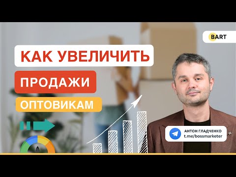 Видео: Как увеличить продажи оптовым компаниям