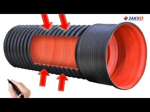 Видео: Рифленые трубы Jakko SN8