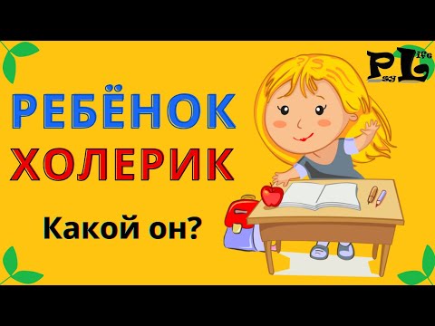 Видео: Ребёнок холерик. Описание