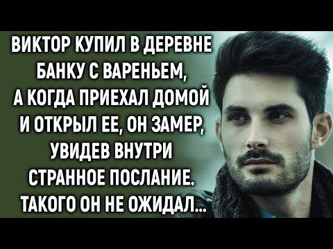 Видео: Виктор купил в деревне банку с вареньем, а когда приехал домой и открыл ее, он увидел…