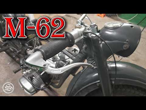 Видео: М-62. Подшипники рулевой колонки и ретро руль.