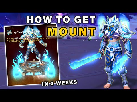 Видео: Как получить МАУНТ и ИГРУШКУ Gearglider от Xy Trustee | Неделя 1 из 3 ► World of Warcraft