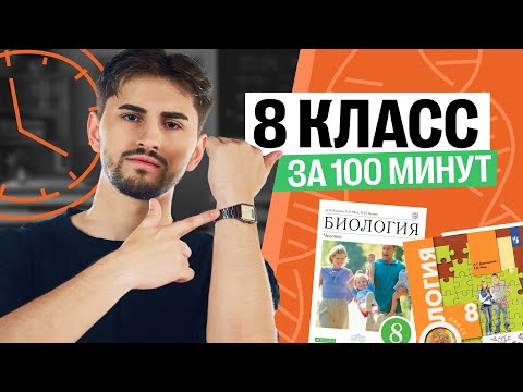 Видео: Весь 8 класс для ОГЭ по биологии за полтора часа | Все темы с нуля | Федос Кокос | 100Б