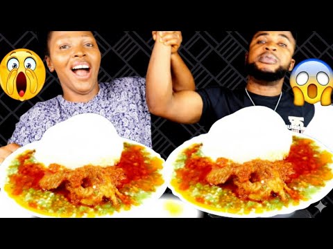 Видео: ЗВУКИ ЕДЫ: СУП ОГБОНО И АМАЛА НА ЗАВТРАК | АФРИКАНСКАЯ КУХНЯ МУКБАНГ