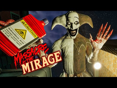 Видео: УЖАСАЮЩИЙ МИМ! 🔪 Massacre At The Mirage ► Прохождение #2