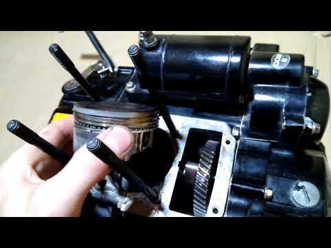 Видео: Ремонт двигателя 166fmm #2