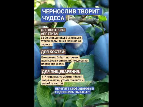 Видео: Чернослив творит чудеса