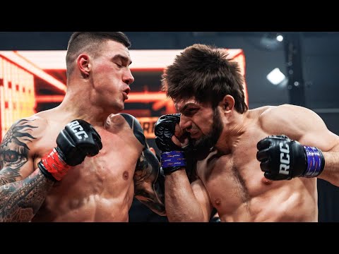 Видео: Перелом челюсти, бой на волевых | Сайфуллах Хамбахадов vs Денис Бурматов | Безумие в ринге