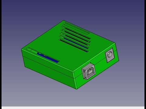 Видео: FreeCad Корпус Arduino UNO