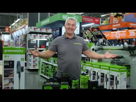 Видео: Аккумуляторы Greenworks