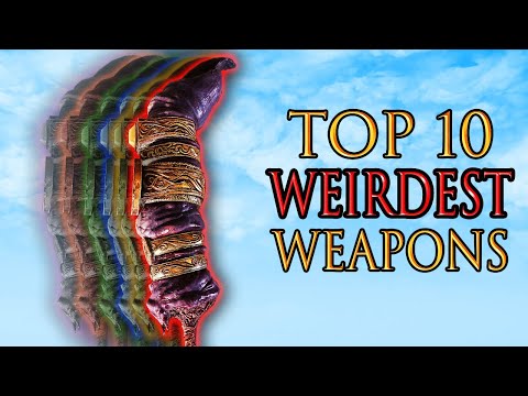 Видео: 10 самых странных видов оружия в Elden Ring