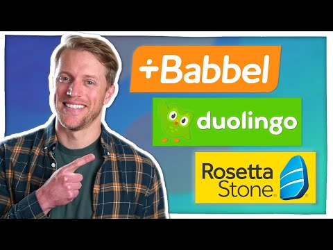 Видео: Babbel против Duolingo против Rosetta Stone (какое приложение для изучения языков лучше?)