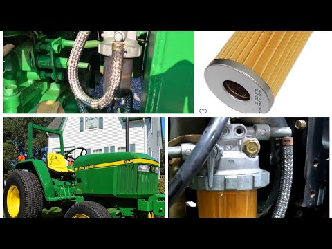 Видео: Замена топливного фильтра John Deere и очистка корпуса топливного фильтра