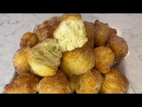 Видео: Кусочки Malasada — мягкие и пушистые