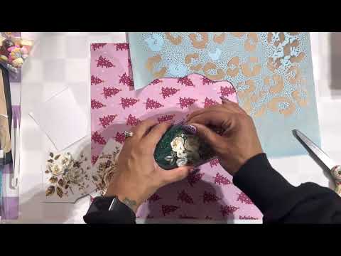 Видео: Моя любимая палитра осенних цветов, урок по созданию осеннего стакана