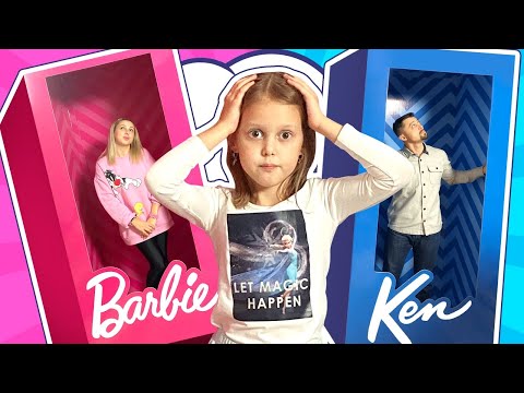Видео: Родители стали КУКЛАМИ! Почему Мама и Папа теперь Барби и Кен?