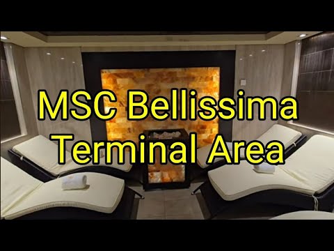 Видео: Visit Ship MSC BELLISSIMA. Обзор СПА, Thermal Area.