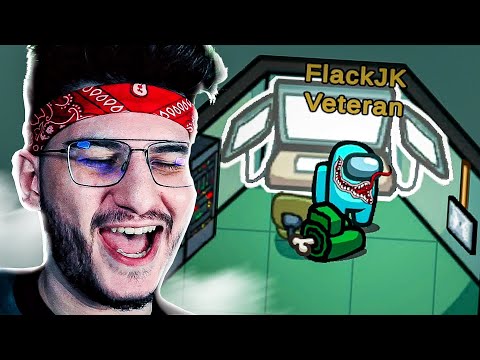 Видео: ИГРАЮ В ДОГОНЯЛКИ С ИМПОСТЕРОМ В АМОНГ АС! Играю за роль ВЕТЕРАН в AMONG US