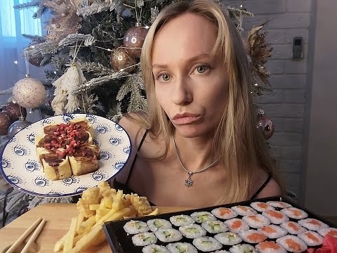 Видео: Предновогодний мукбанг😋 Диетолог кушает фастфуд , какой ужас😱😅 (Часть1)
