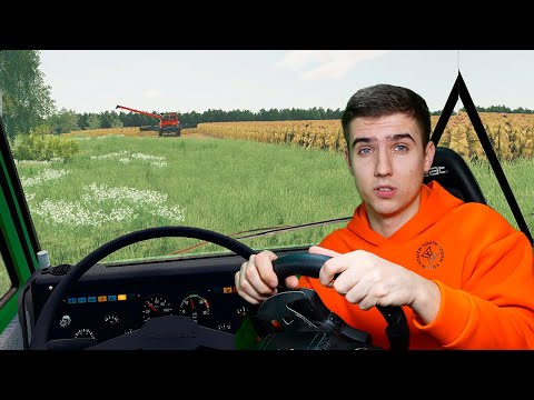 Видео: ЗАПУСТИЛ ФЕРМУ С РУЛЁМ! РАБОТАЮ НА КАМАЗЕ ! - FARMING SIMULATOR 2019
