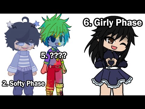 Видео: Мой OC в другой фазе Gacha: 😨👈