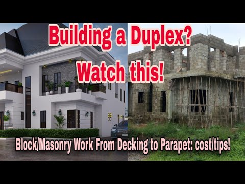 Видео: От настила до парапета: стройте прочные блочные стены/перемычки как профессионал: советы по строи...