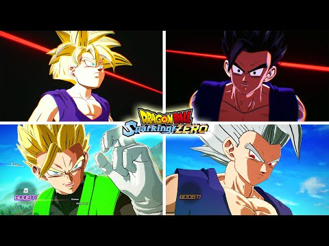 Видео: Dragon Ball: Sparking! Zero — все трансформации и суператаки Гохана (все дополнения)