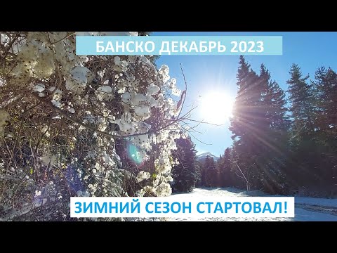 Видео: БАНСКО. ДЕКАБРЬ 2023.