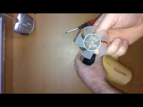 Видео: снятие крыльчатки фена