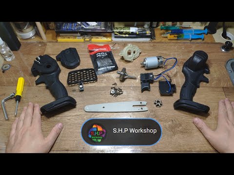 Видео: Беспроводная, цепная пила с OZON за 1000р. Тест-обзор!